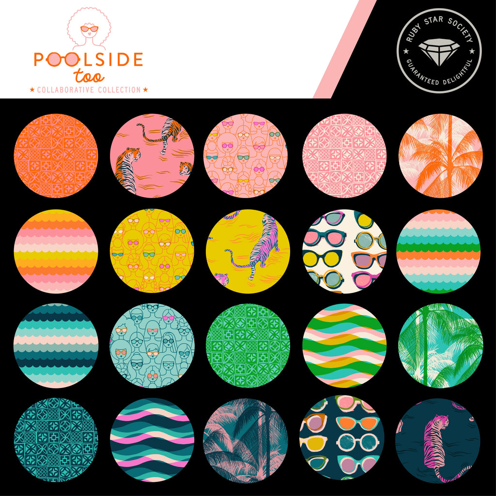 Poolside Too Waves in Peacock| Ruby Star Society