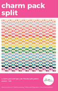 Charm Pack Split Quilt Pattern - Printed