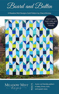 Board and Batten Printed Pattern- Meadow Mist Designs