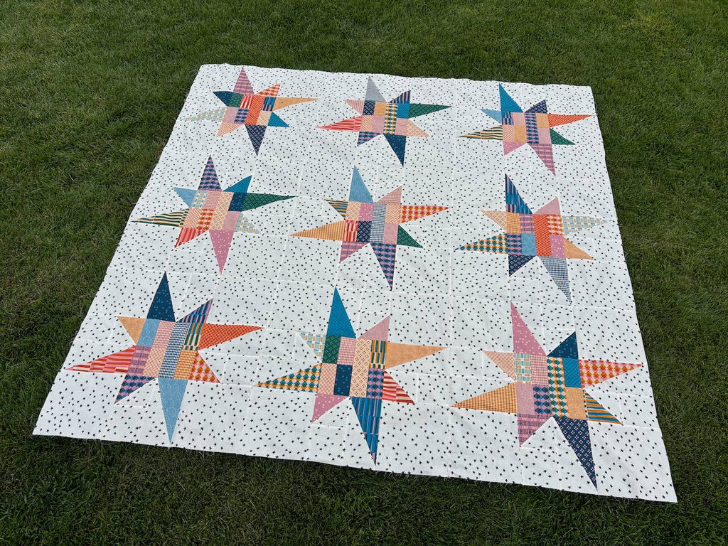 *NEW PATTERN* Family Stars Quilt Pattern - Printed