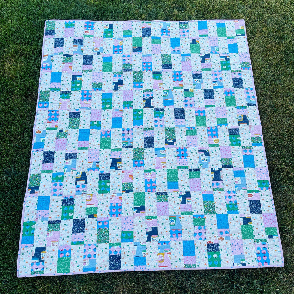 Majestic Scraps Quilt Pattern - Printed