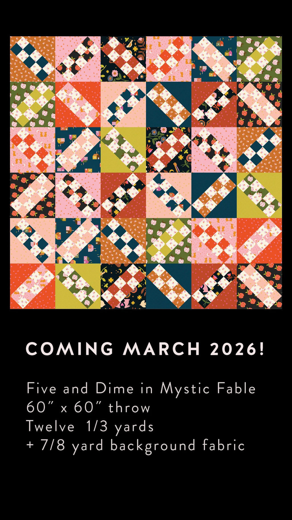 Five and Dime Printed Pattern- Patch & Dot