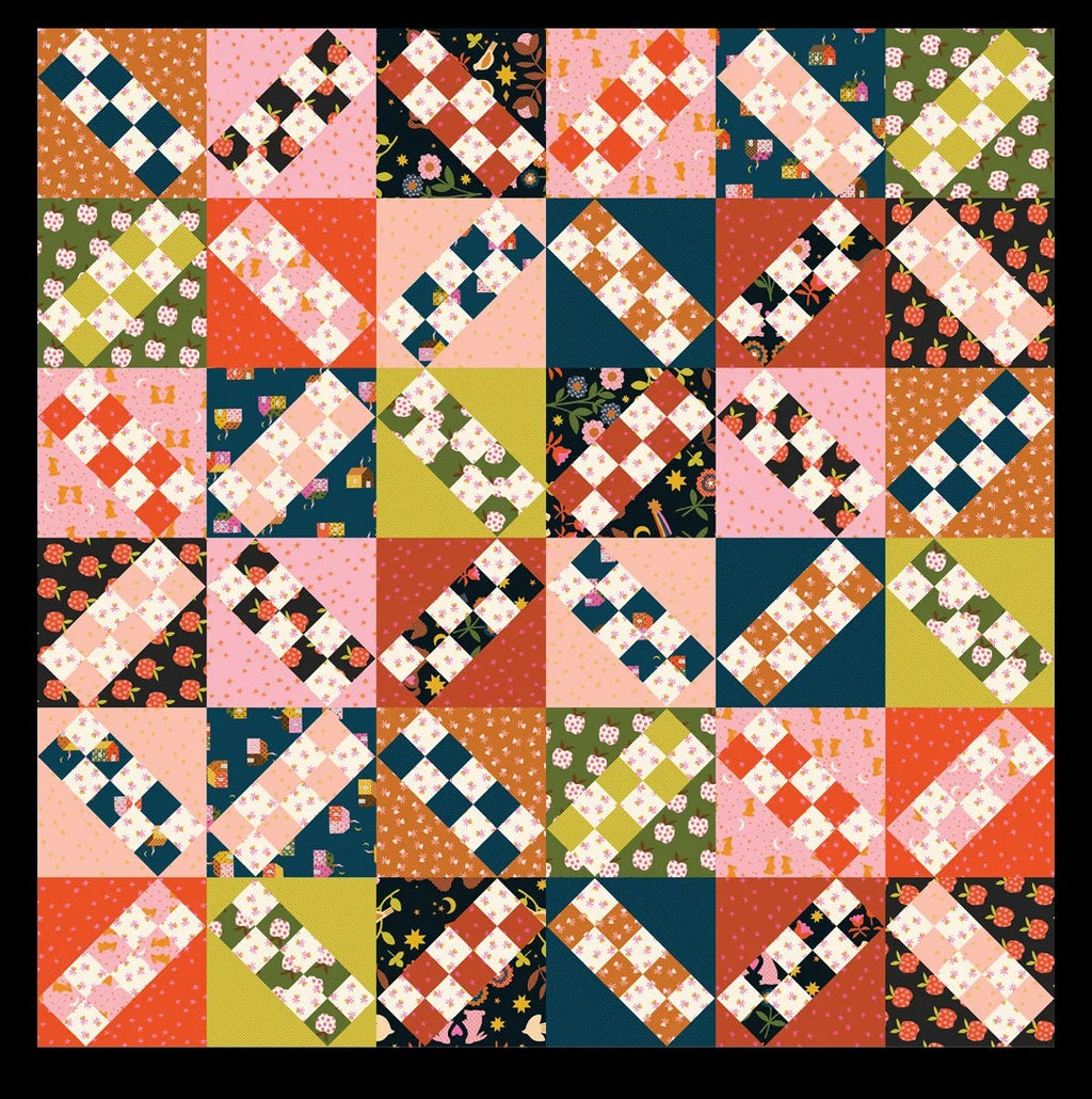 Mystic Fable Five and Dime Quilt Kit - Throw Size