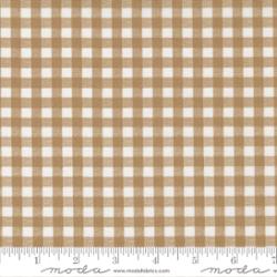 Leather, Lace, Amazing Grace - Gingham Tan - by Cathe Holden