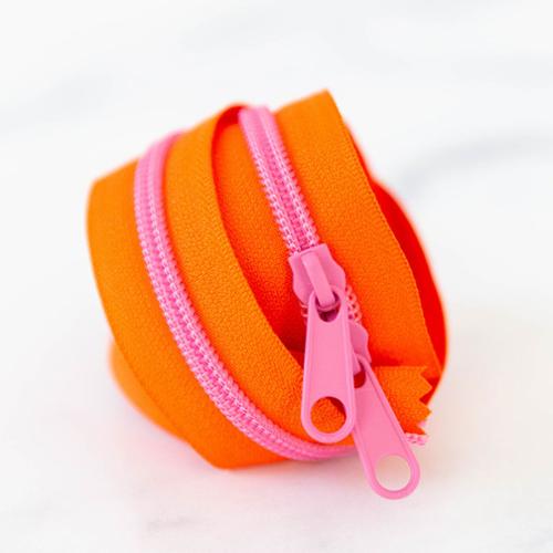 30" Zipper in Orangetastic | Stitch Supply Co.