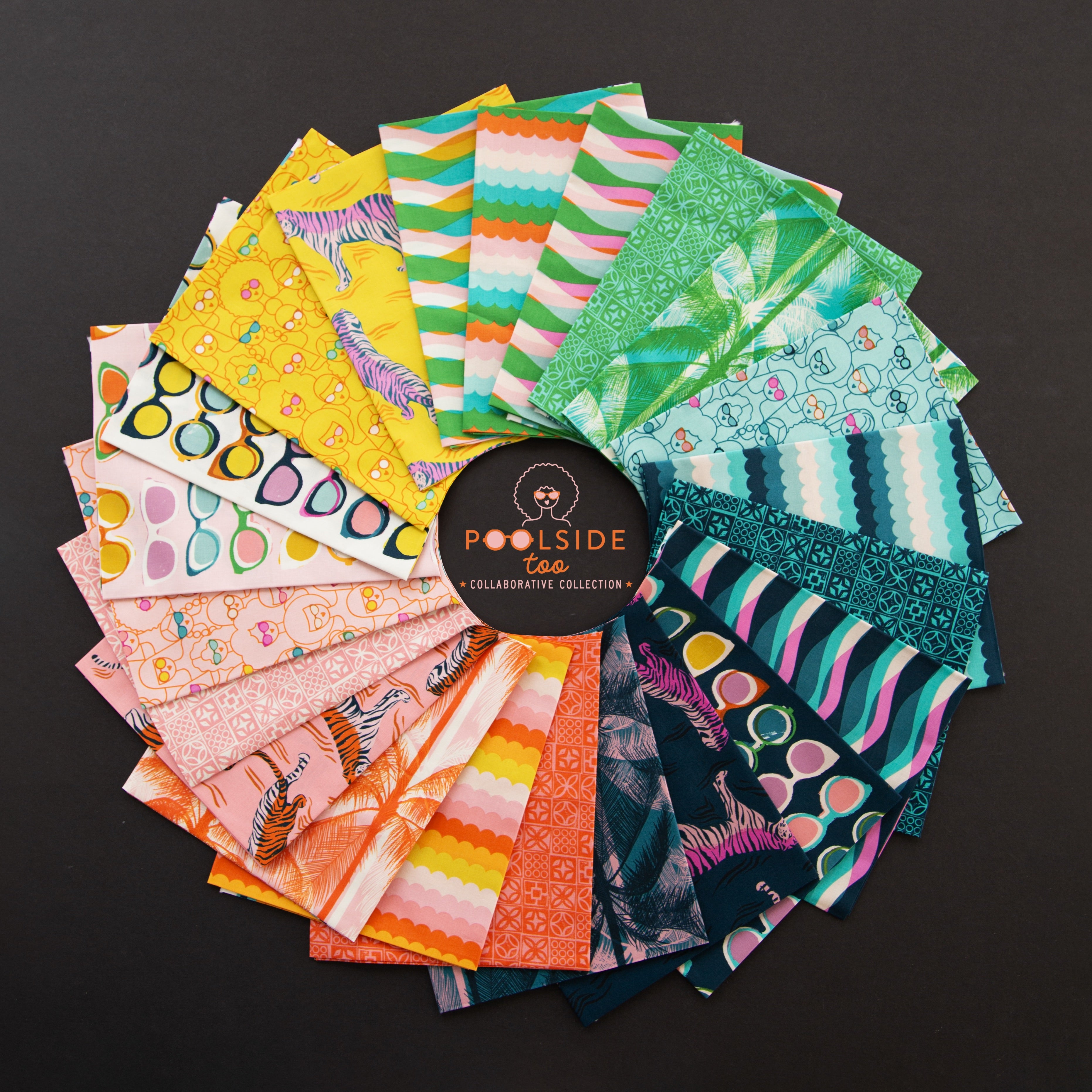 NEW Poolside Too Mini Charm Pack | Ruby Star Society Collaboration
