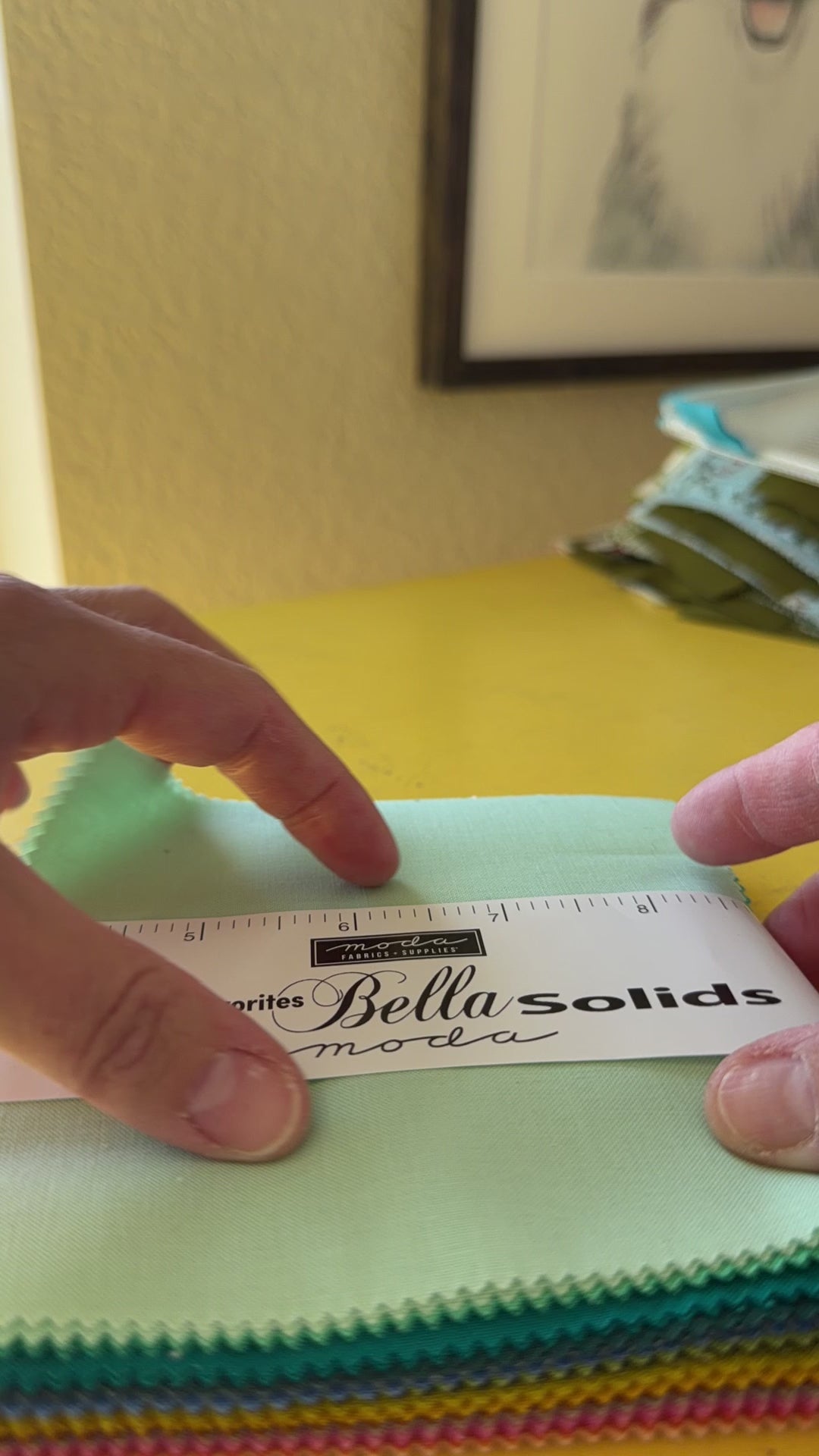 Bella Solids Charm Pack- Elizabeth’s Favorites for Moda