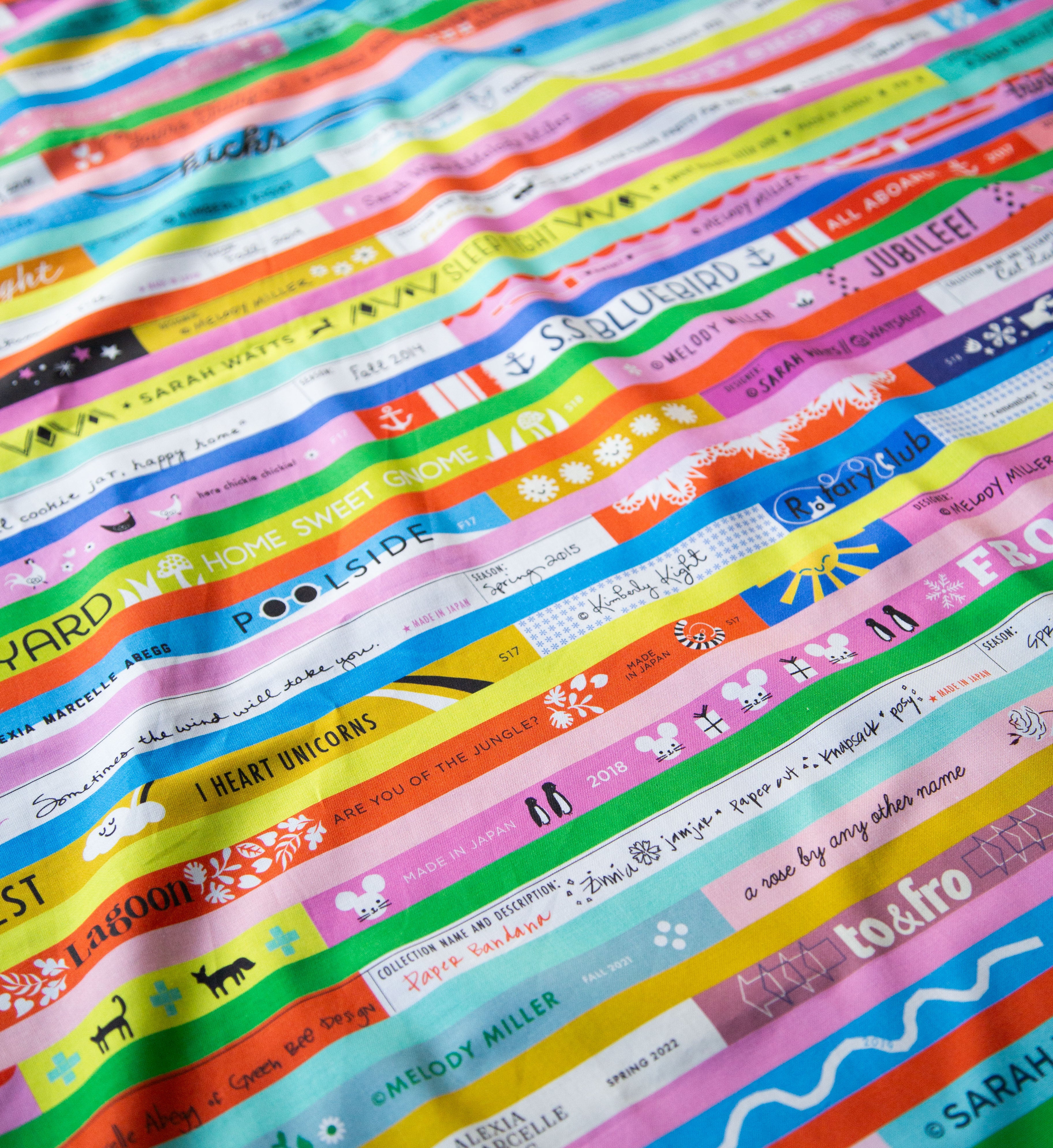 Selvedge Magic Text and Words| Ruby Star Society